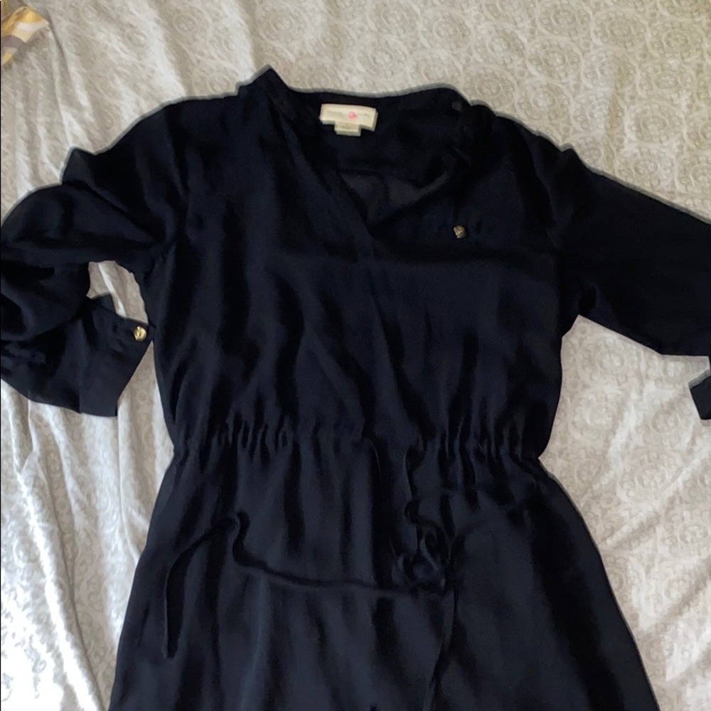 Girls black maxi dress